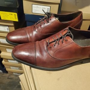 Dark brown shoes